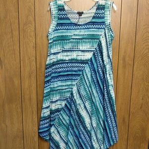 New Directions Blue Dress Medium